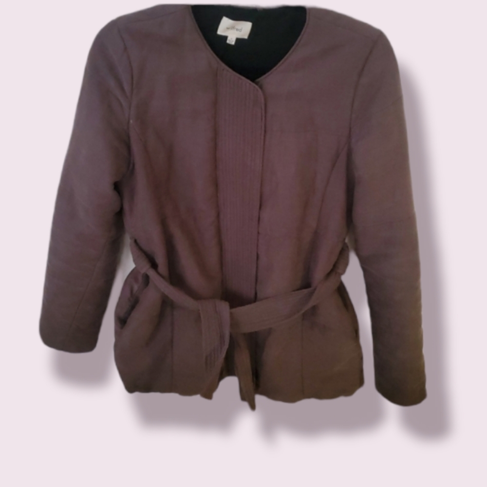 Wilfred Jacket with Belt US 2